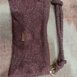 Elegant Burgundy Clutch Bag